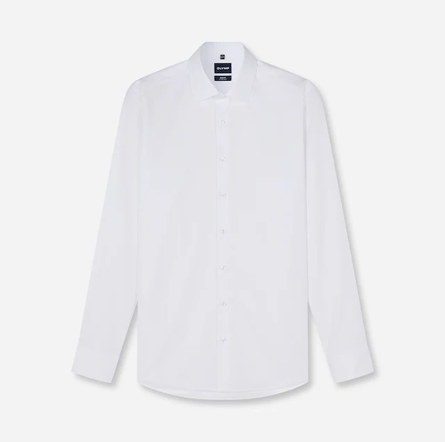 OLYMP Langarmhemd »Level Five Cover Shirt« höchste Blickdichte, bügelfrei, Businesshemd, body fit