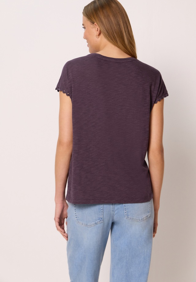 STREET ONE STUDIO Rundhalsshirt Rundhalsausschnitt