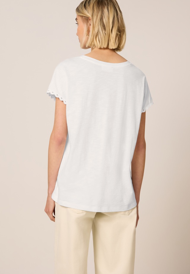 STREET ONE STUDIO Rundhalsshirt Rundhalsausschnitt
