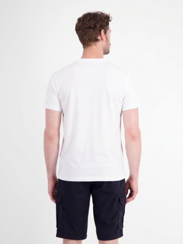 LERROS T-Shirt »Sportliches T-Shirt mit Surfer-Motiv-Print, reine Baumwolle«
