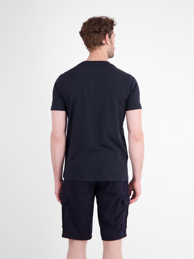 LERROS T-Shirt »Sportliches T-Shirt mit Surfer-Motiv-Print, reine Baumwolle«
