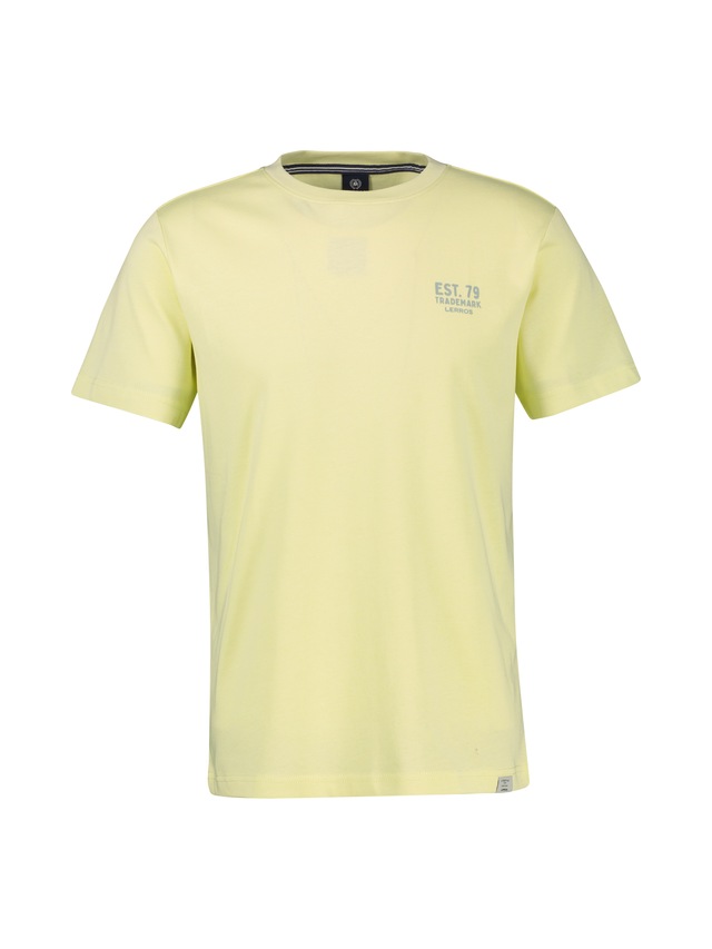 LERROS T-Shirt »Baumwoll-T-Shirt mit bequemem Rundhalsausschnitt und Print«