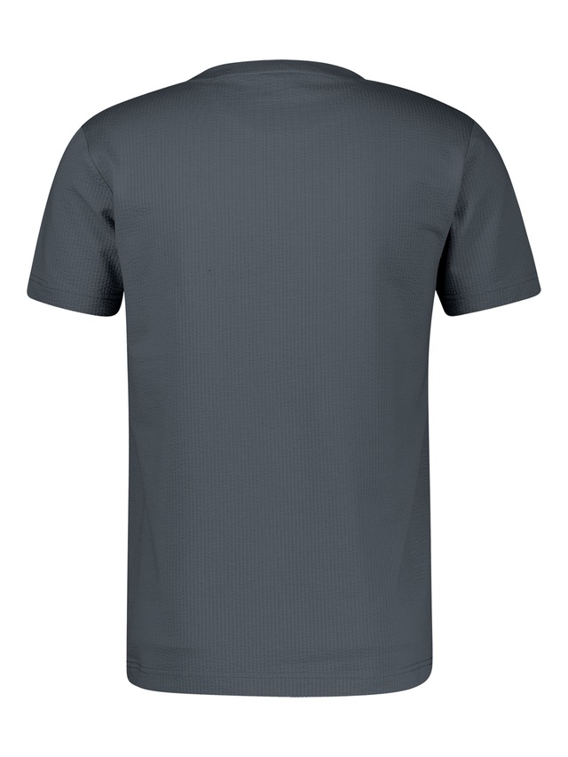 LERROS T-Shirt »T-Shirt in softer Seersucker-Qualität mit bequemem O-Neck«