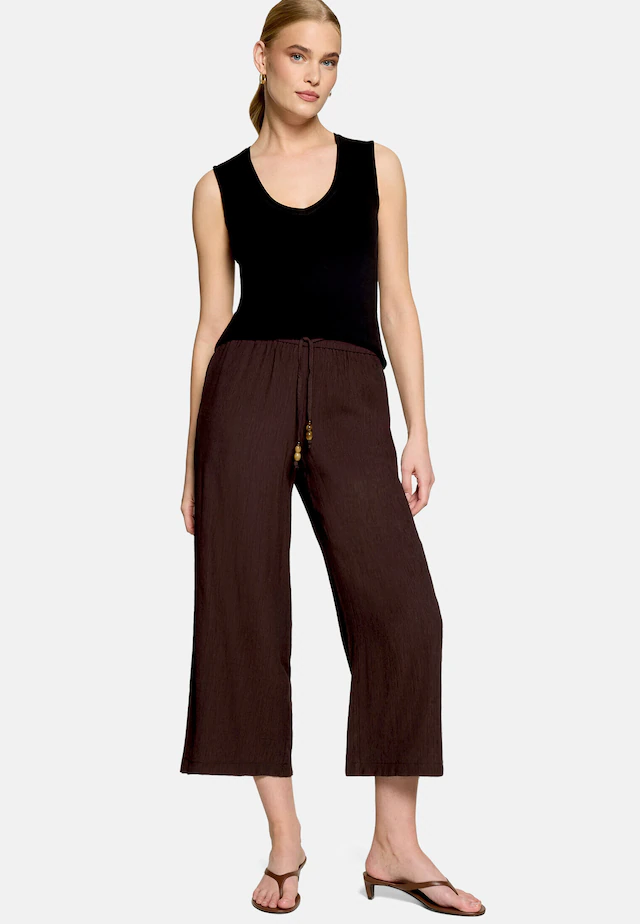 Zero T-Shirt »Damen Shirt mit V-Ausschnitt« 1 Material
