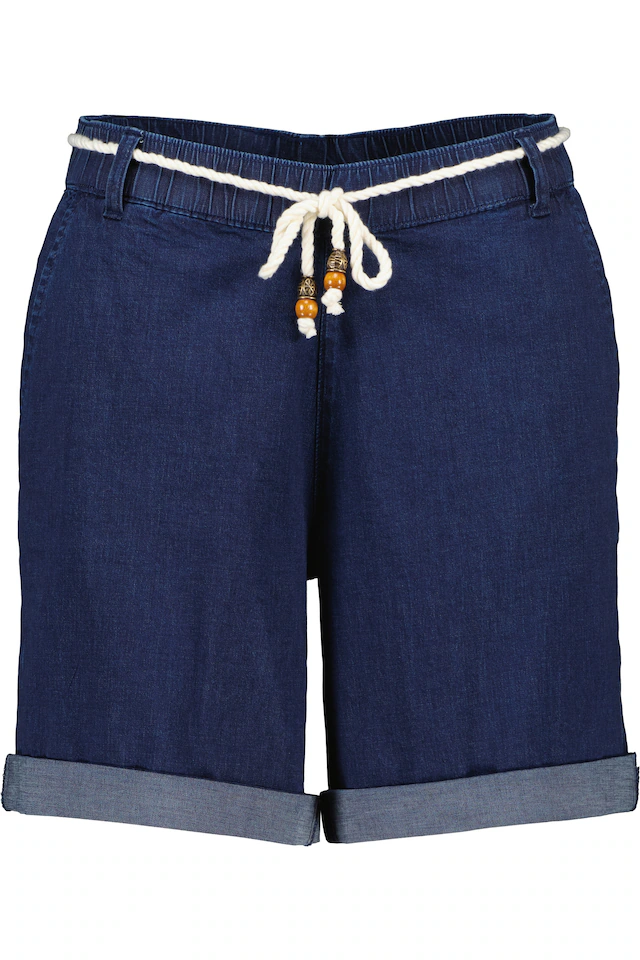 Alife & Kickin Shorts Kurzhose aus Baumwoll-Materialmix mit Relaxed Fit und Gummibund
