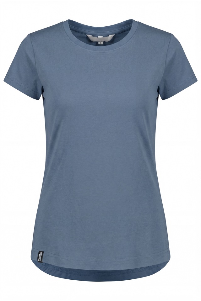 Alife & Kickin Rundhalsshirt leichtes T-Shirt mit Rundhals aus weichem Materialmix
