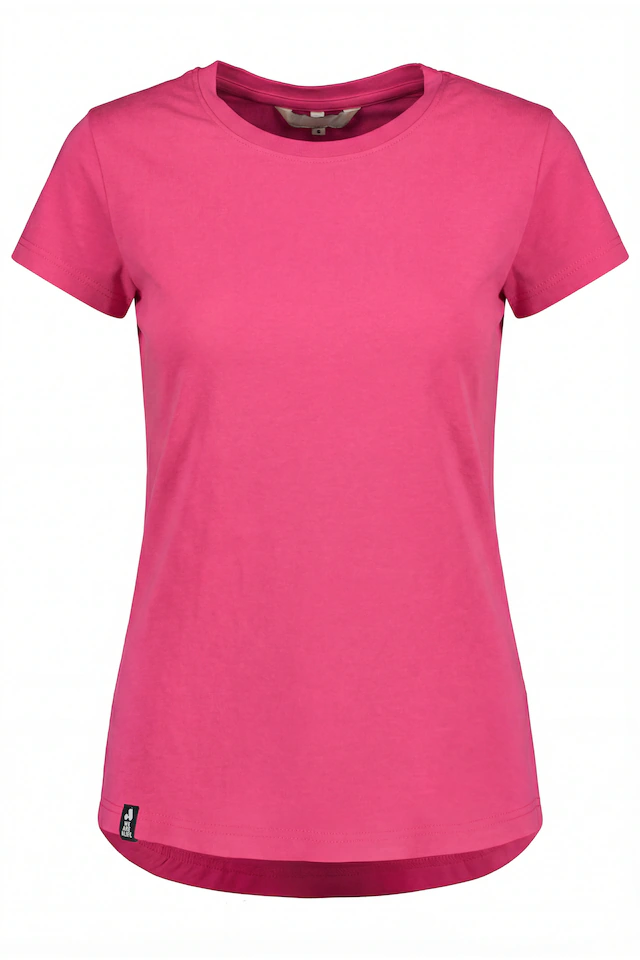 Alife & Kickin Rundhalsshirt leichtes T-Shirt mit Rundhals aus weichem Materialmix