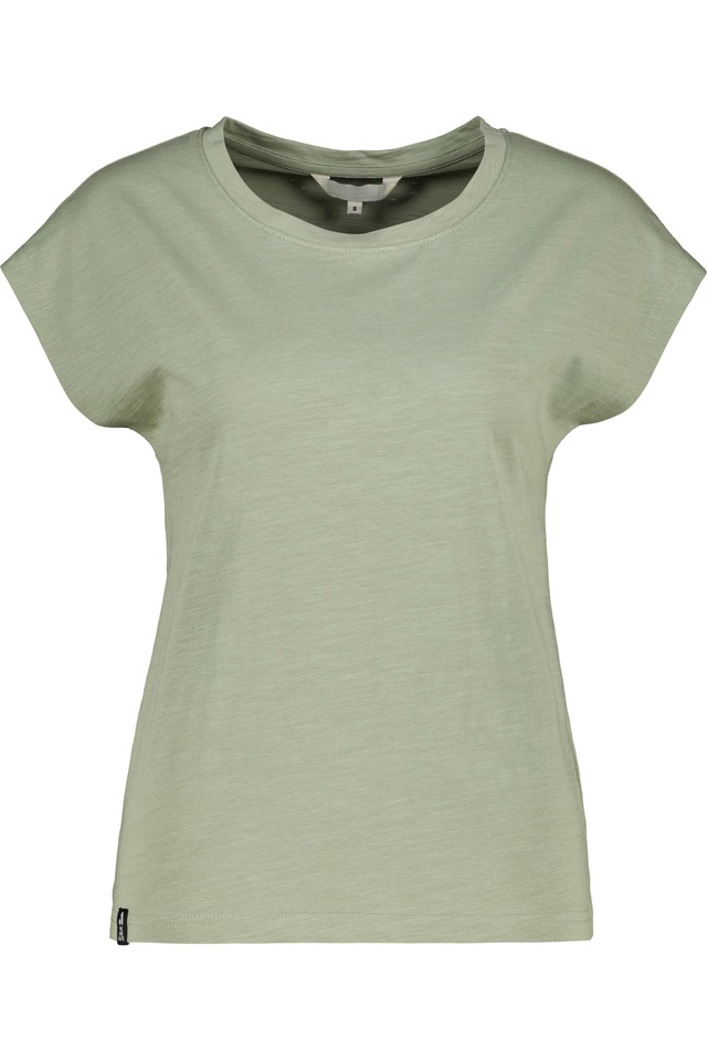 Alife & Kickin Rundhalsshirt leichtes Sommer-Top mit Print aus Bio-Baumwolle mit Rundhals