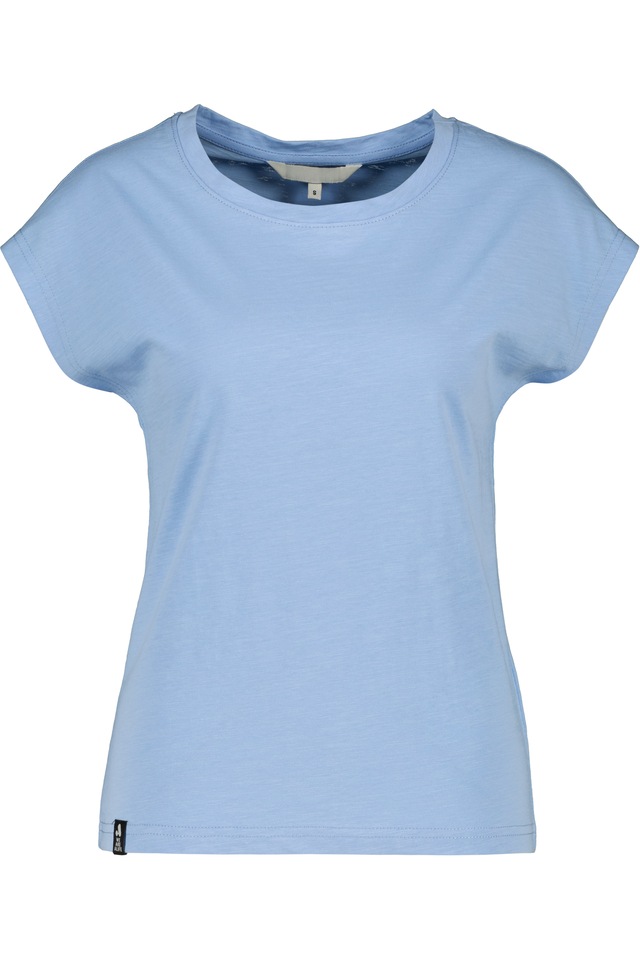 Alife & Kickin Rundhalsshirt leichtes Sommer-Top mit Print aus Bio-Baumwolle mit Rundhals