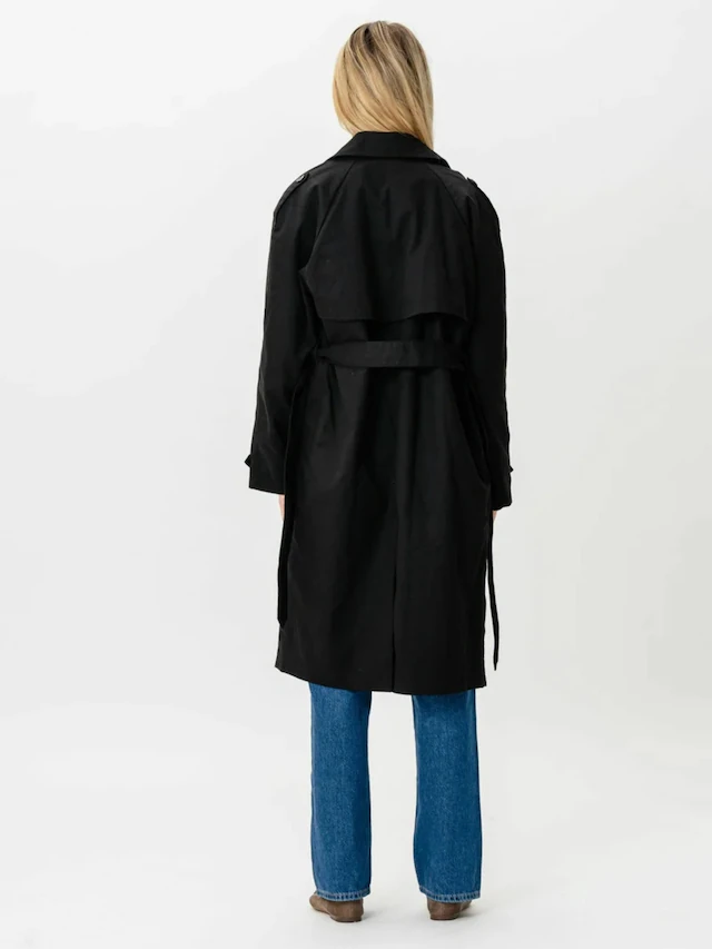 TeeShoppen Kurzmantel »TEESHOPPEN Coat Linea Trenchcoat«