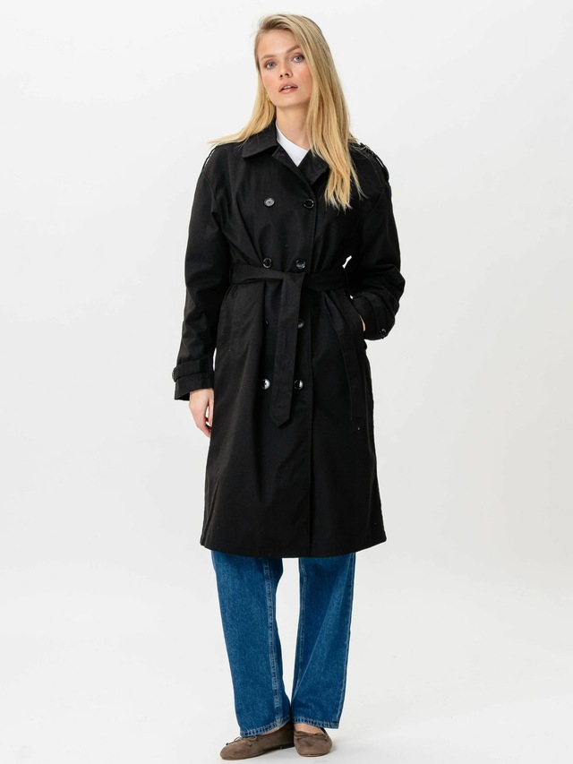 TeeShoppen Kurzmantel »TEESHOPPEN Coat Linea Trenchcoat«