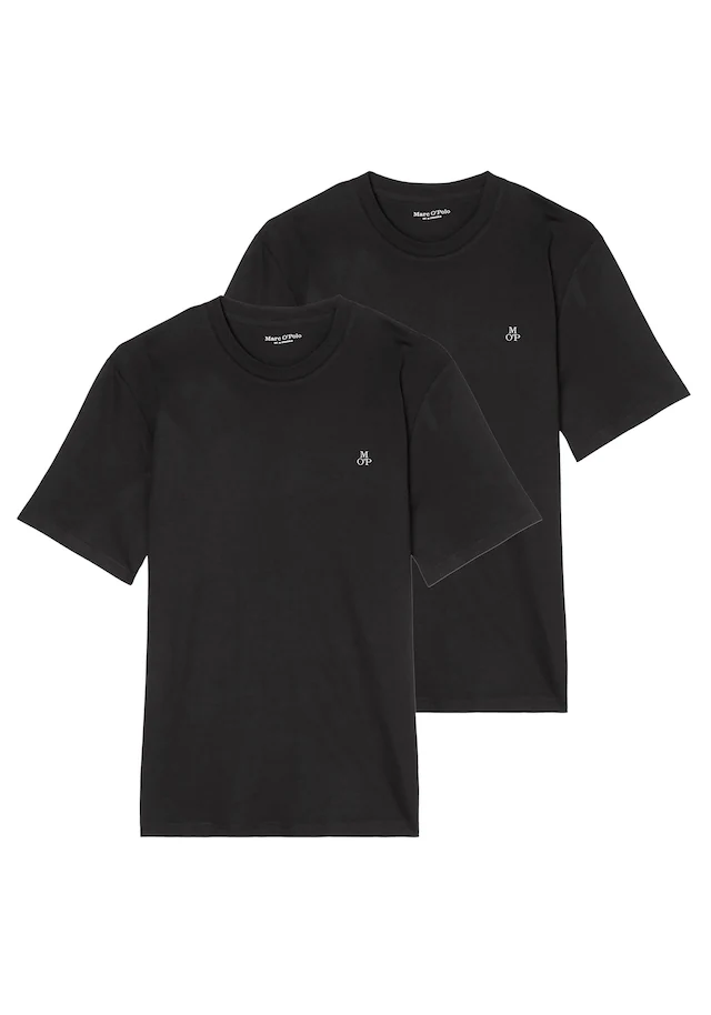 Marc O'Polo T-Shirt »T-Shirt Small-Logo 2er Pack« 2