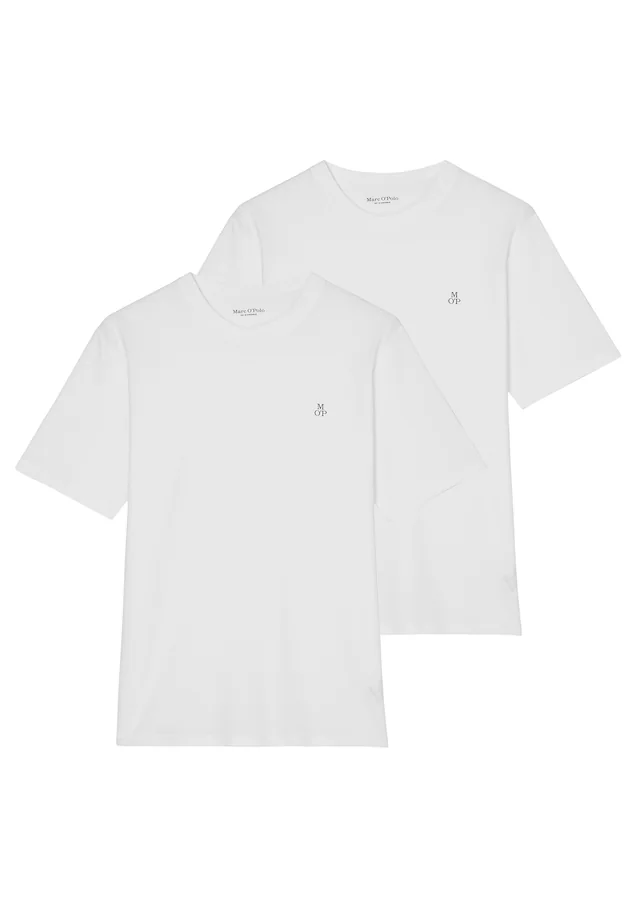 Marc O'Polo T-Shirt »T-Shirt Small-Logo 2er Pack« 2