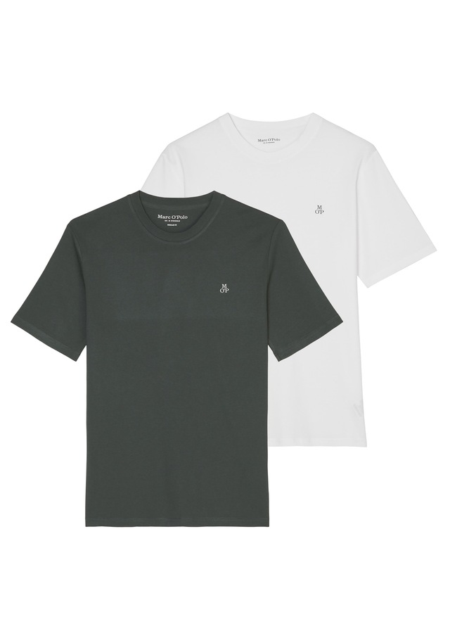 Marc O'Polo T-Shirt »T-Shirt Small-Logo 2er Pack« 2