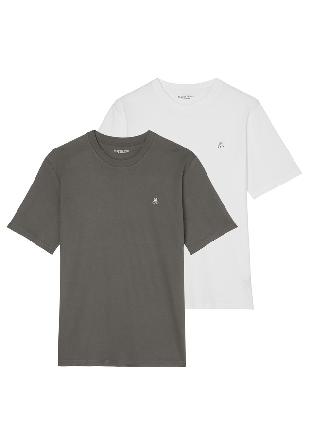 Marc O'Polo T-Shirt »T-Shirt Small-Logo 2er Pack« 2
