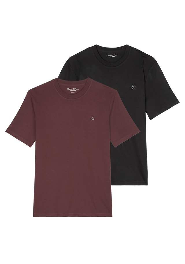 Marc O'Polo T-Shirt »T-Shirt Small-Logo 2er Pack« 2