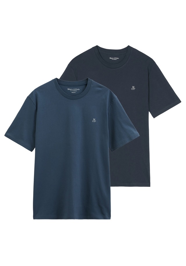 Marc O'Polo T-Shirt »T-Shirt Small-Logo 2er Pack« 2