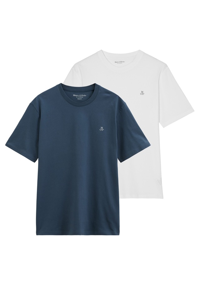 Marc O'Polo T-Shirt »T-Shirt Small-Logo 2er Pack« 2