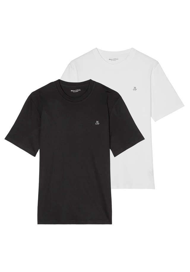 Marc O'Polo T-Shirt »T-Shirt Small-Logo 2er Pack« 2