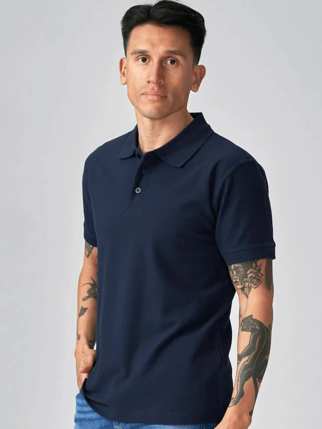 TeeShoppen Kurzarmhemd »TEESHOPPEN Polo shirt Basic Polo«