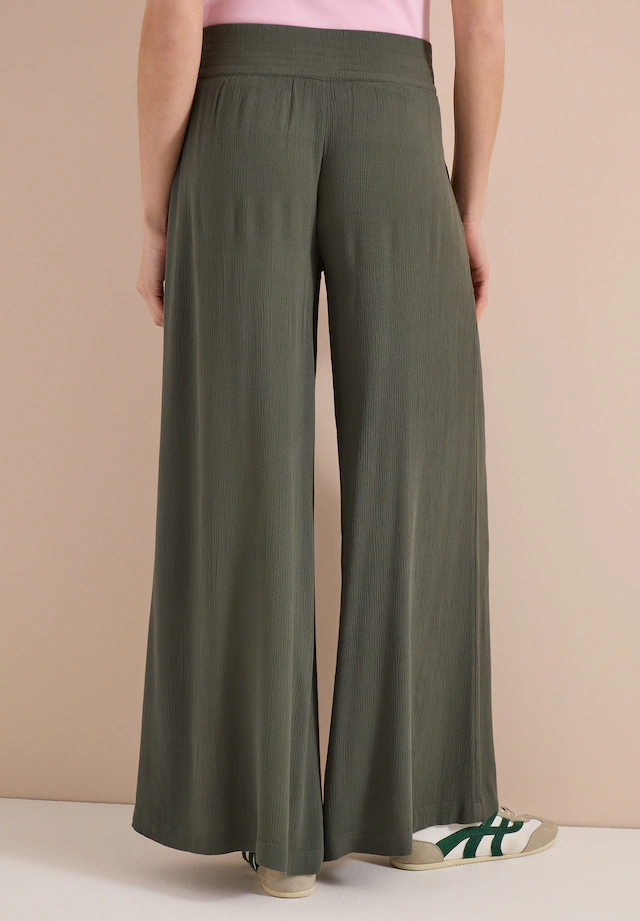 Cecil Stoffhose High Waist