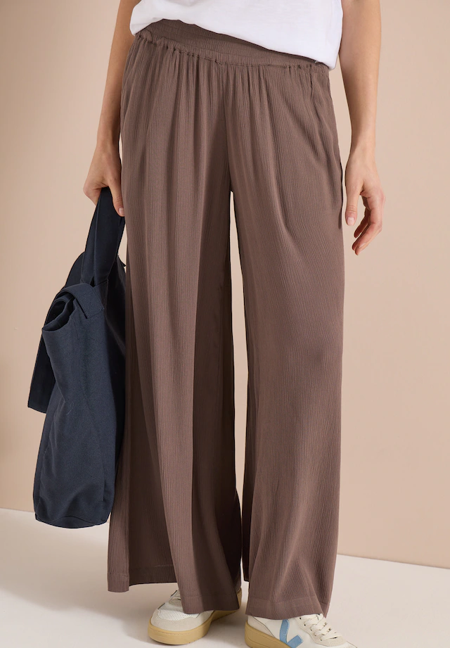 Cecil Stoffhose High Waist