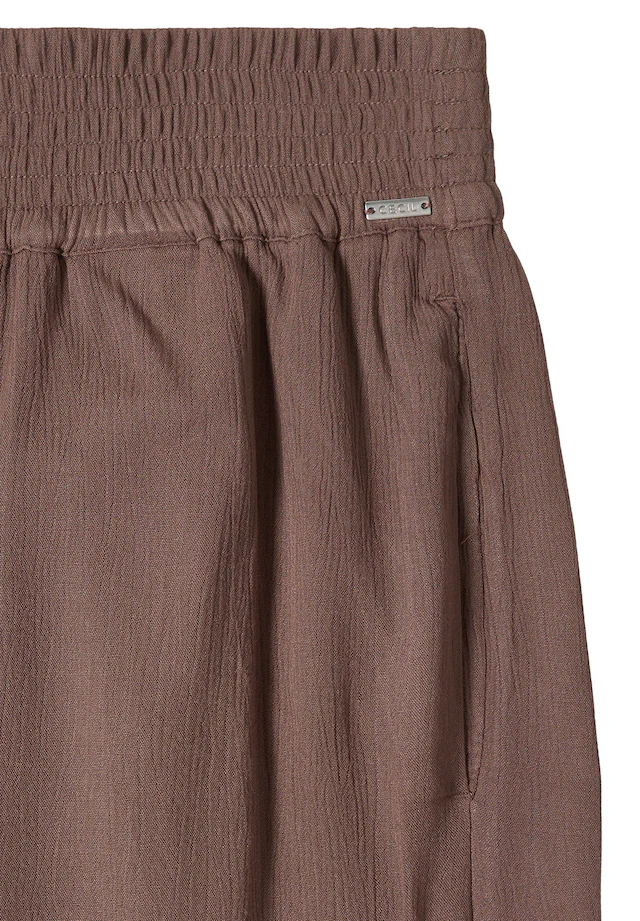 Cecil Stoffhose High Waist
