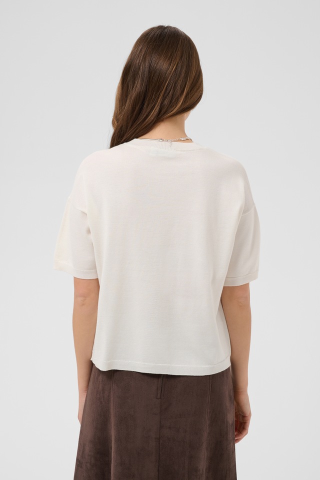 Saint Tropez Strickpullover »MilaSZ Boxy SS Pullover« Viskosemischung, Oversize fit