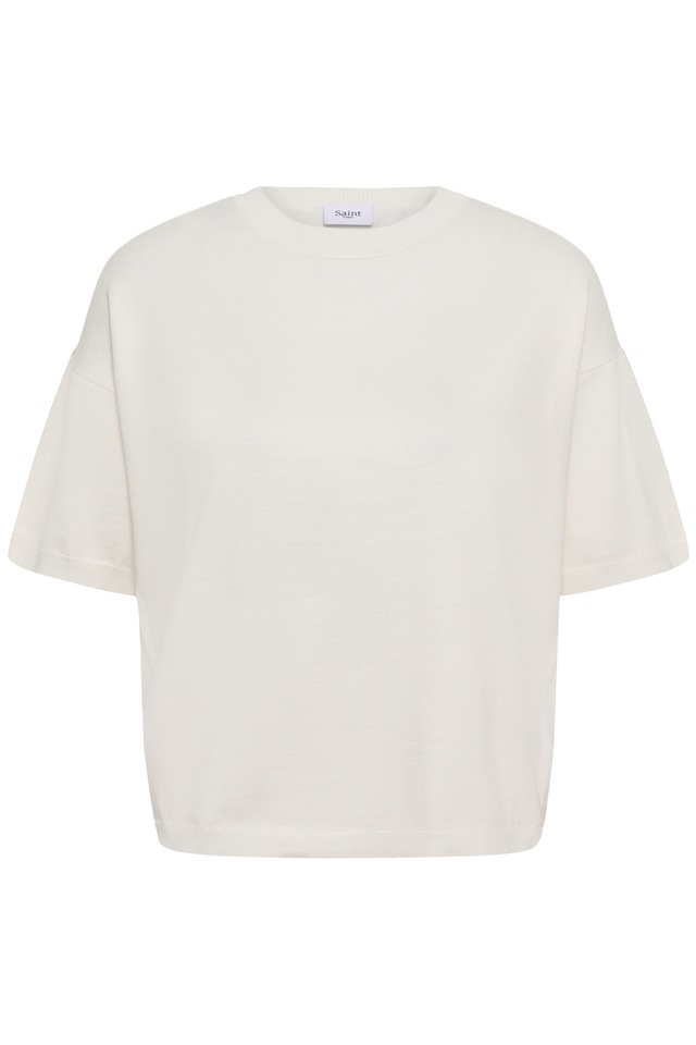 Saint Tropez Strickpullover »MilaSZ Boxy SS Pullover« Viskosemischung, Oversize fit