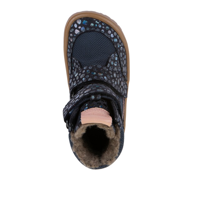 froddo® Barfußschuh »BAREFOOT TEX WINTER« Klettschuh, Winterstiefel mit TEX-Membrane