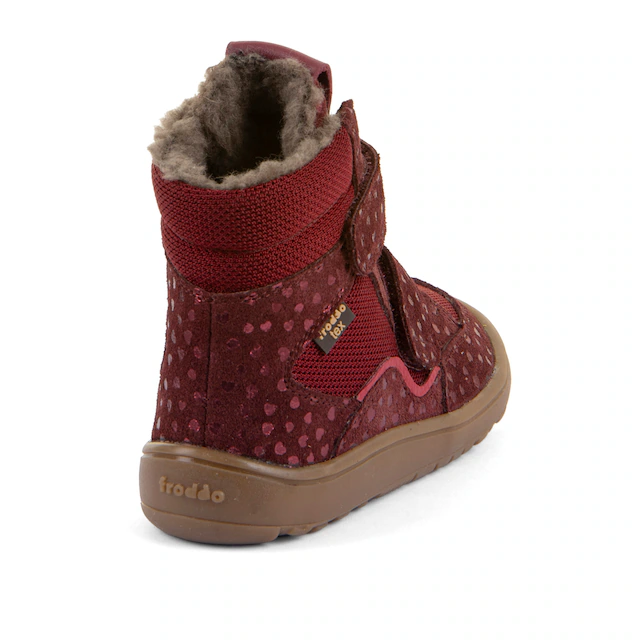 froddo® Barfußschuh »BAREFOOT TEX WINTER« Klettschuh, Winterstiefel mit TEX-Membrane