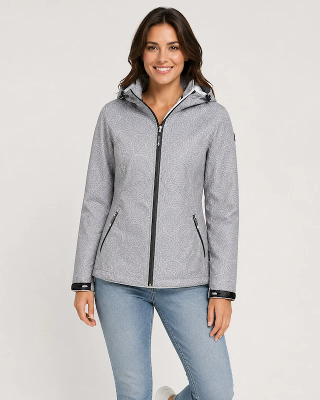 LPO Funktionsjacke »Funktionsjacke Shelby – X-TEC-Membran mit 8.000 mm Wassersäule« mit Kapuze leichte Funktionsjacke mit abnehmbarer Kapuze
