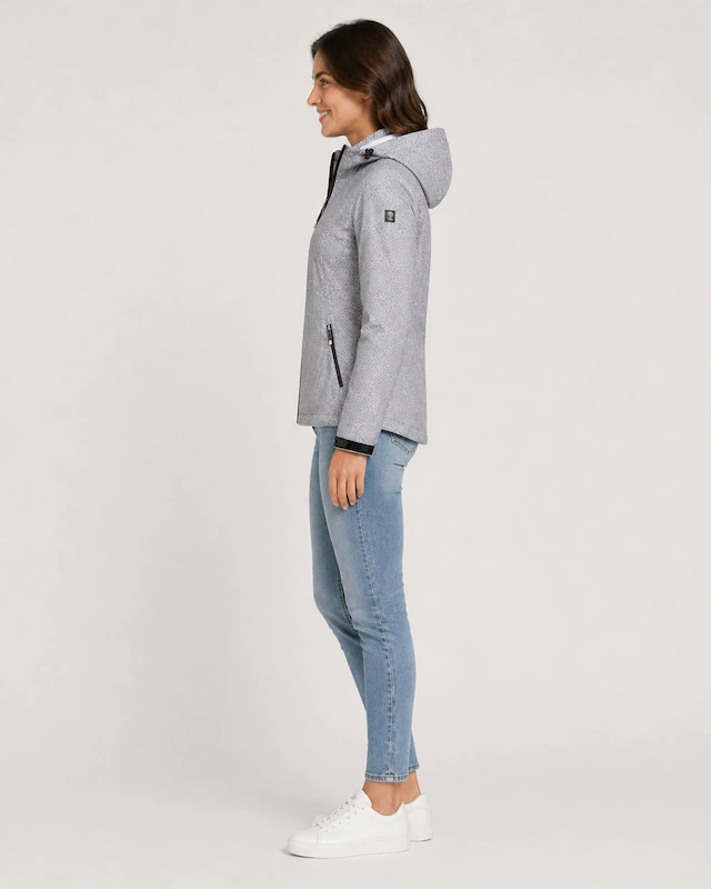 LPO Funktionsjacke »Funktionsjacke Shelby – X-TEC-Membran mit 8.000 mm Wassersäule« mit Kapuze leichte Funktionsjacke mit abnehmbarer Kapuze