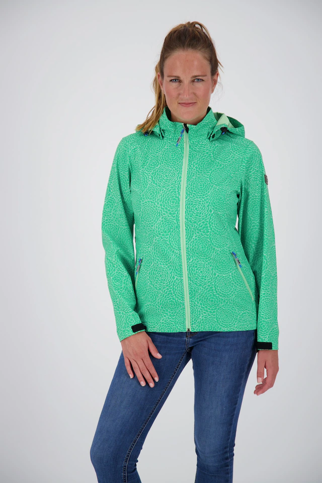 LPO Funktionsjacke »Funktionsjacke Shelby – X-TEC-Membran mit 8.000 mm Wassersäule« mit Kapuze leichte Funktionsjacke mit abnehmbarer Kapuze