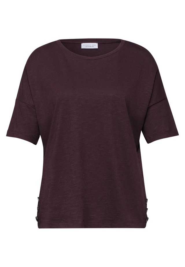STREET ONE STUDIO T-Shirt unifarben