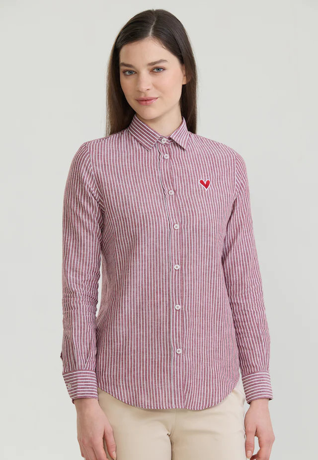 Felix Hardy Hemdbluse »Gestreiftes Langarm Hemd«
