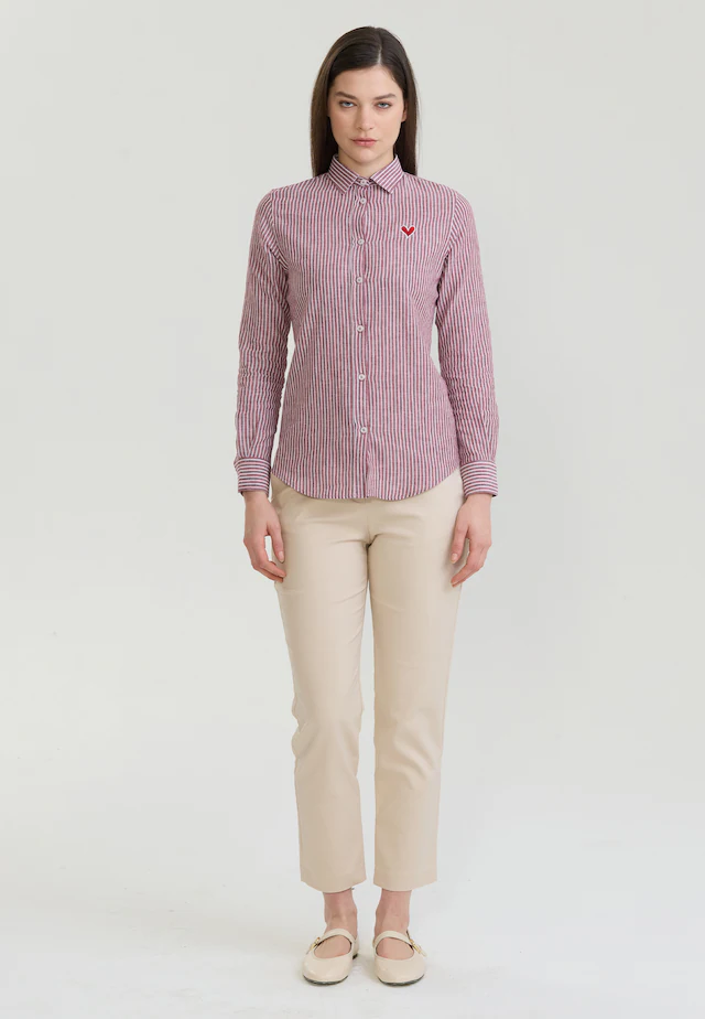 Felix Hardy Hemdbluse »Gestreiftes Langarm Hemd«