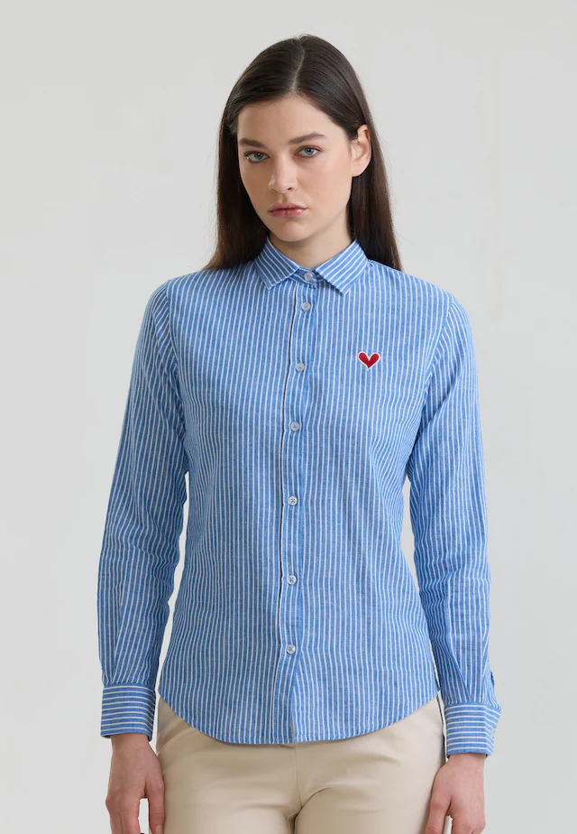 Felix Hardy Hemdbluse »Gestreiftes Langarm Hemd«