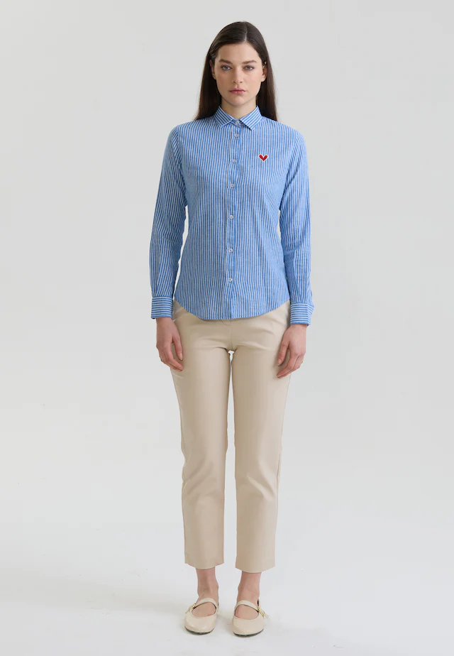 Felix Hardy Hemdbluse »Gestreiftes Langarm Hemd«
