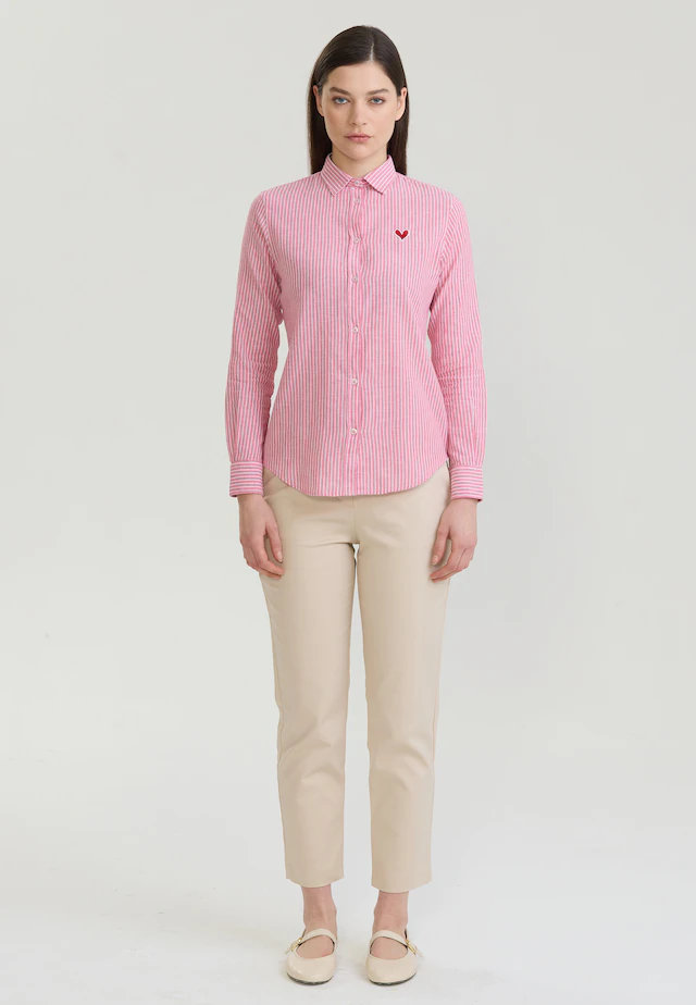 Felix Hardy Hemdbluse »Gestreiftes Langarm Hemd«