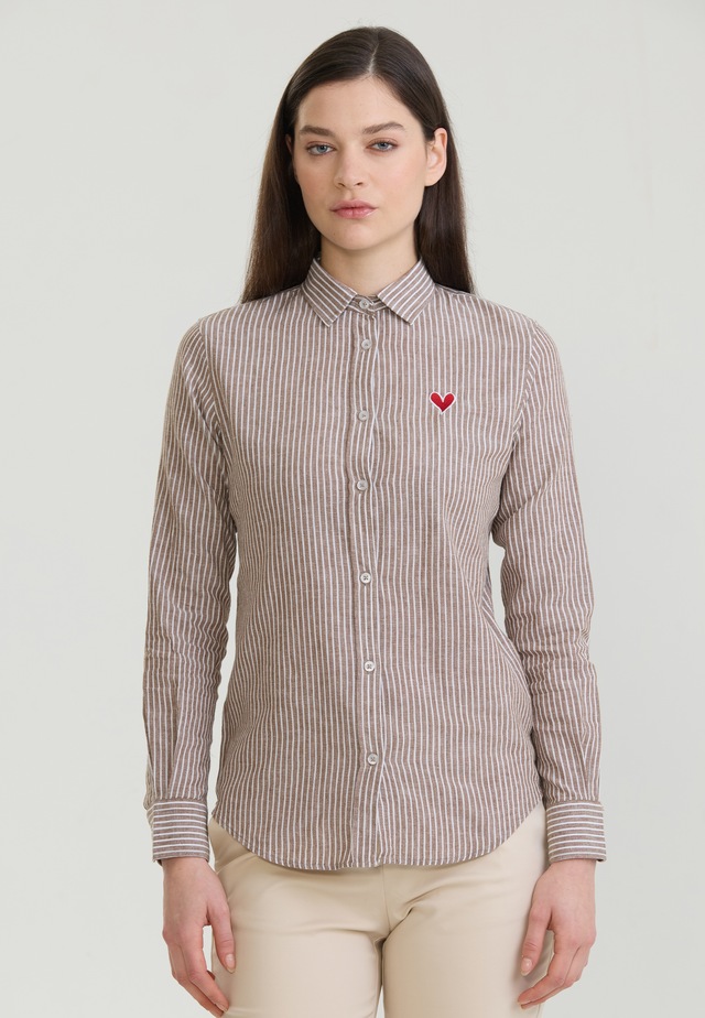 Felix Hardy Hemdbluse »Gestreiftes Langarm Hemd«