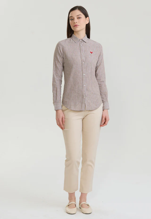 Felix Hardy Hemdbluse »Gestreiftes Langarm Hemd«