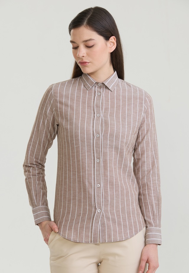 Felix Hardy Hemdbluse »Gestreiftes Langarm Hemd«