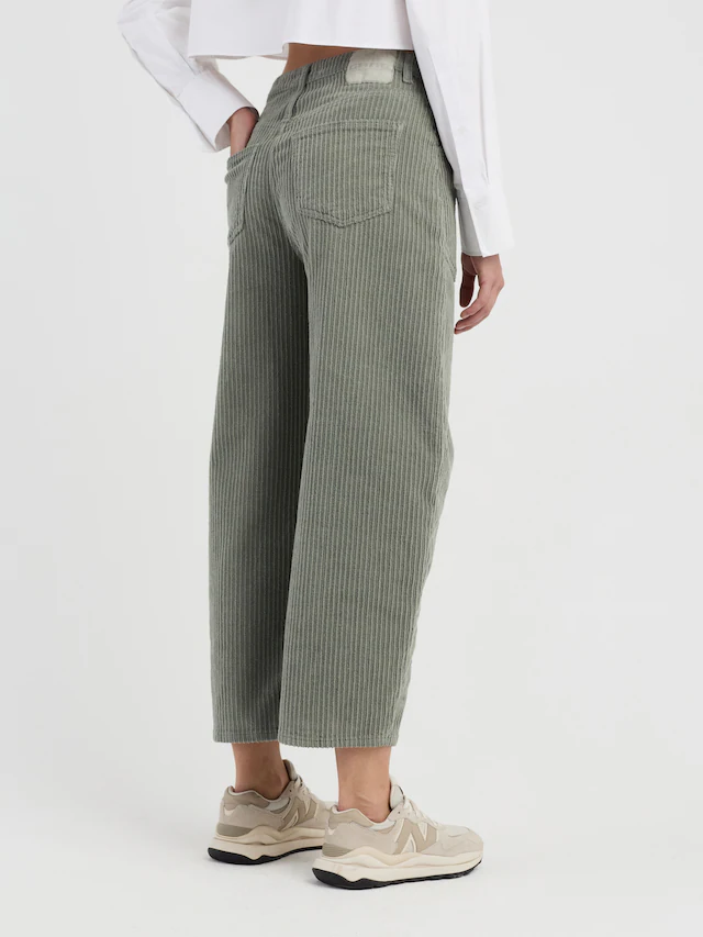 GANG Cordhose »94ODINA« im O-Shape, verkürzte Beinlänge