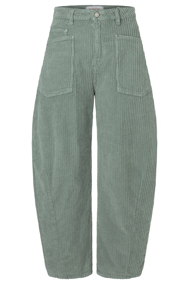 GANG Cordhose »94ODINA« im O-Shape, verkürzte Beinlänge