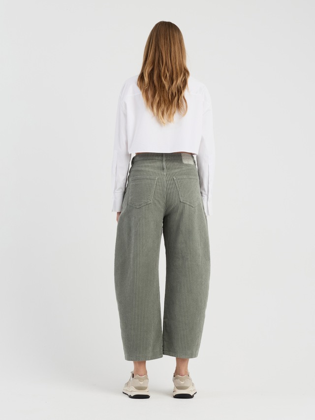 GANG Cordhose »94ODINA« im O-Shape, verkürzte Beinlänge