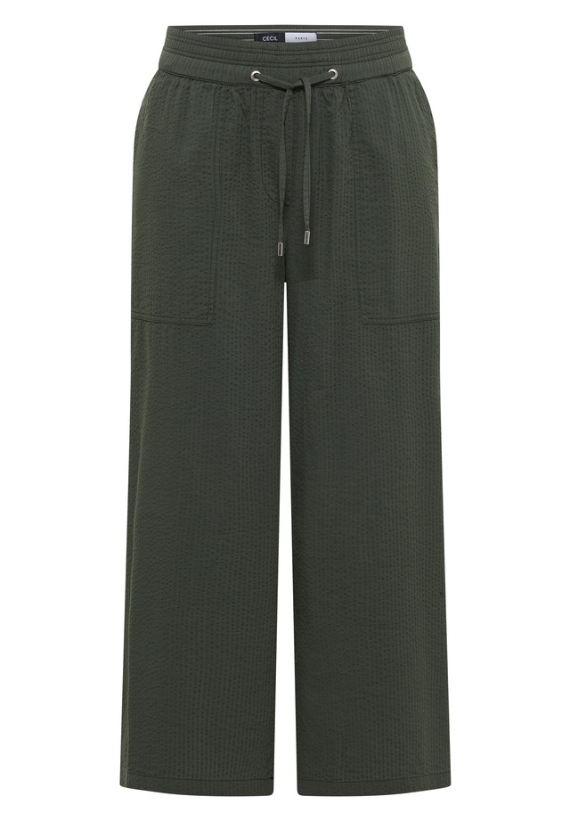 Cecil Culotte aus Seersucker-Material
