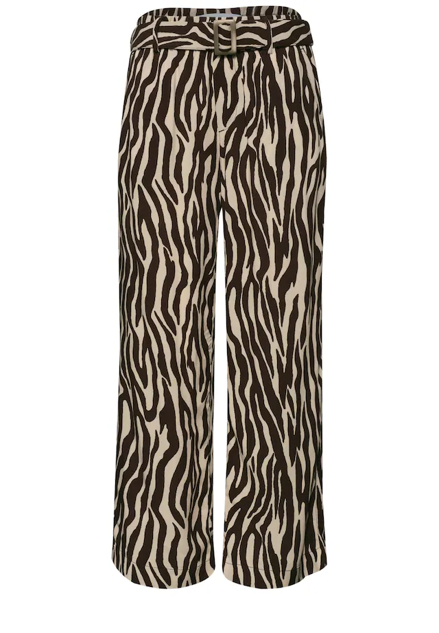 STREET ONE Stoffhose mit Wide Legs