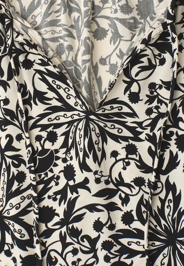 STREET ONE STUDIO Kurzarmbluse aus softer Viskose