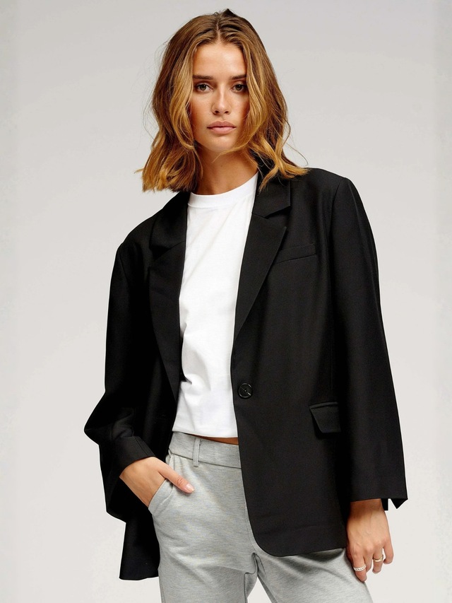 TeeShoppen Kurzblazer »TEESHOPPEN Blazers Oversized«